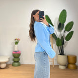 Giacca Leonor 6827-CELESTE