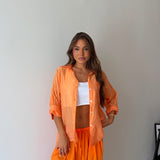 Camicia Nora 25135 - ARANCIO (GESSATA)
