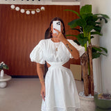 Vestitino Adhara 12413- BIANCO