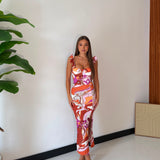 Abito Giselle 23745 - ARANCIO