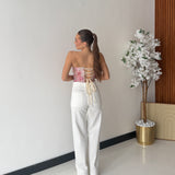 Jeans Cleffy 3588-1 - BIANCO