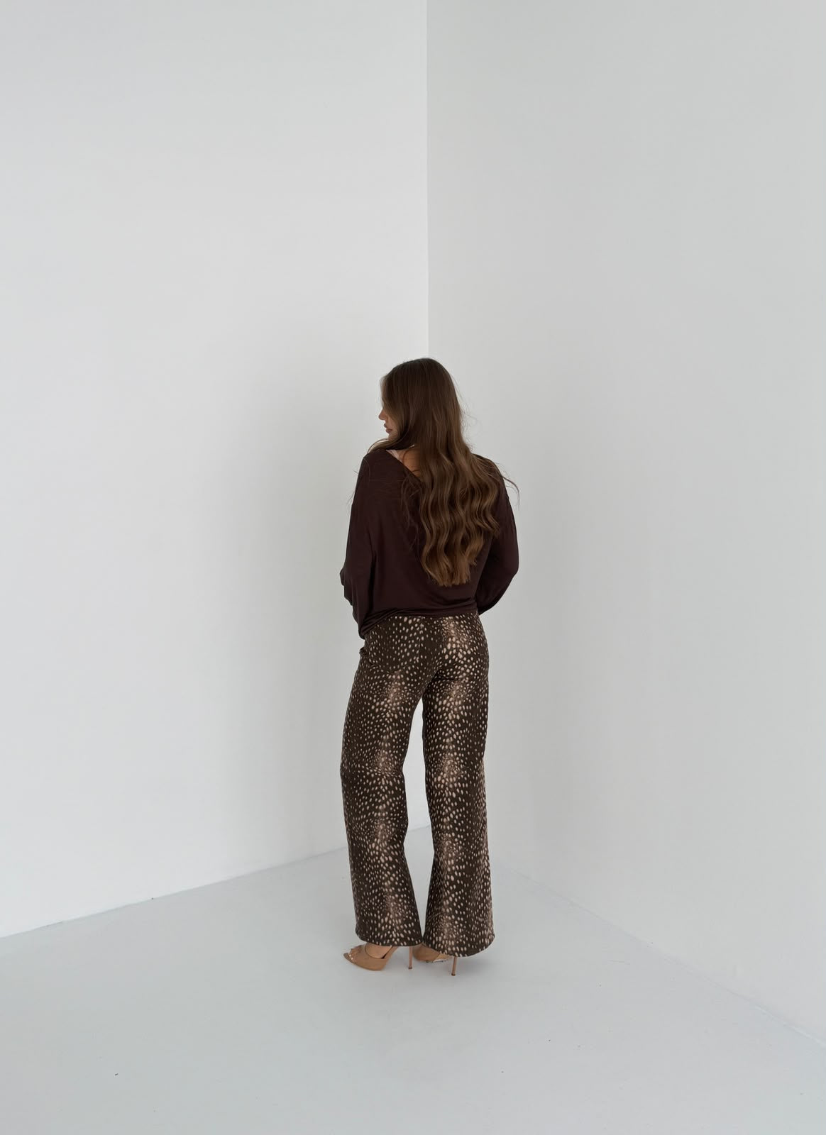Jeans Amelie F2852 - MARRONE