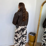 Giubbino Lyra 7453-MARRONE