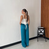 Pantalone Faye 24205 - PETROLIO