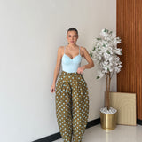 Pantalone Pois 12657 - VERDE