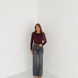 Jeans Noémie 5656- GRIGIO