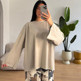 Maxi maglia Lolly 45252/2643-GRIGIO