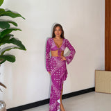 Coordinato Allis 6636- MAGENTA
