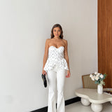 Jeans Lola 9439-2 BIANCO