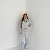 Giubbino/felpa Ambre 8829- GRIGIO
