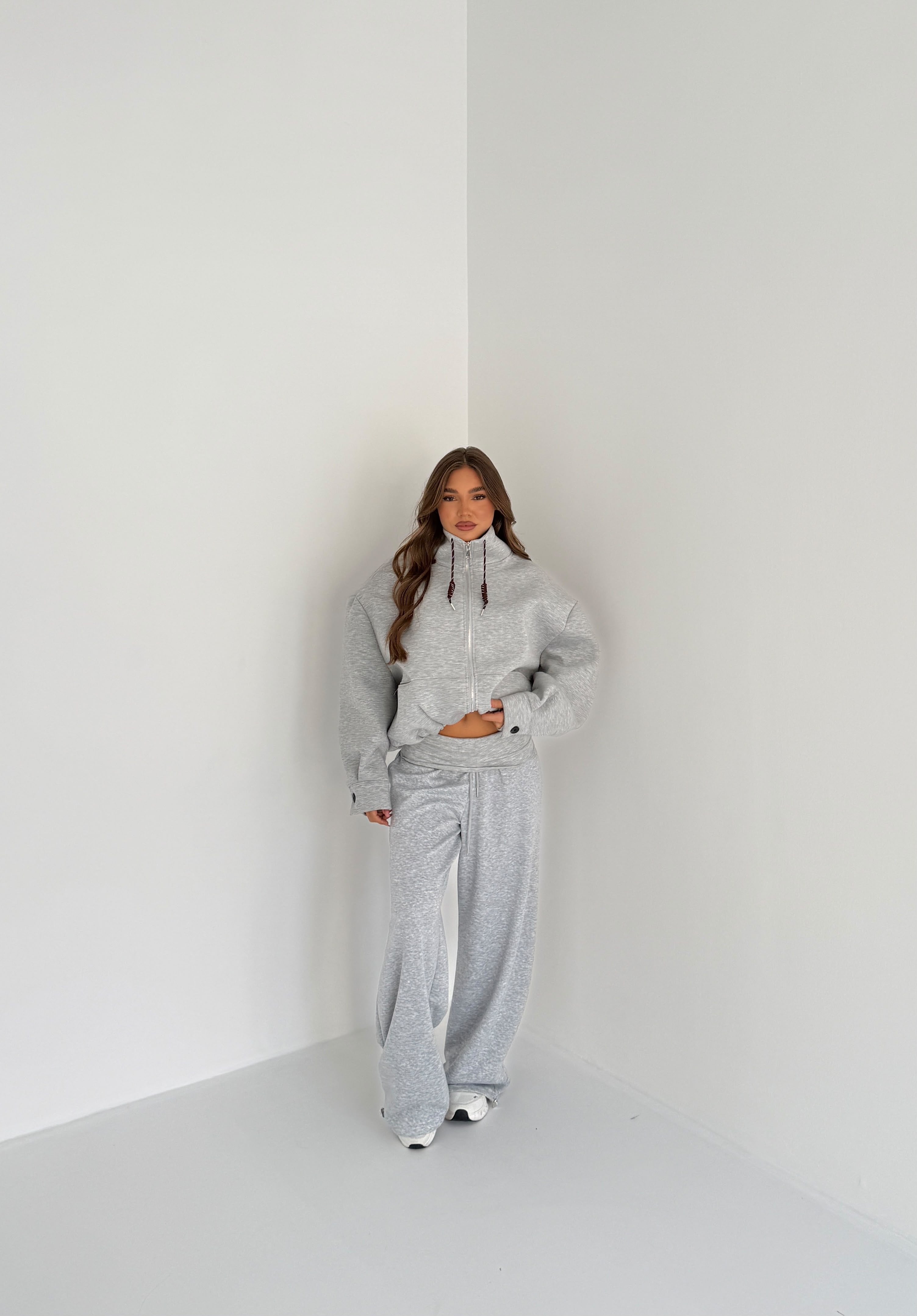 Giubbino/felpa Ambre 8829- GRIGIO