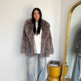 Pelliccia Samira 68360-MARRONE