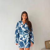 Vestitino Samyra 9035- BLU