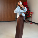 Pantalone Maya 7519-MARRONE