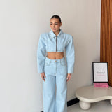 Coordinato Elda 2505 - DENIM CHIARO