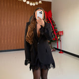 Giacca abitino Deamon 25030-NERO