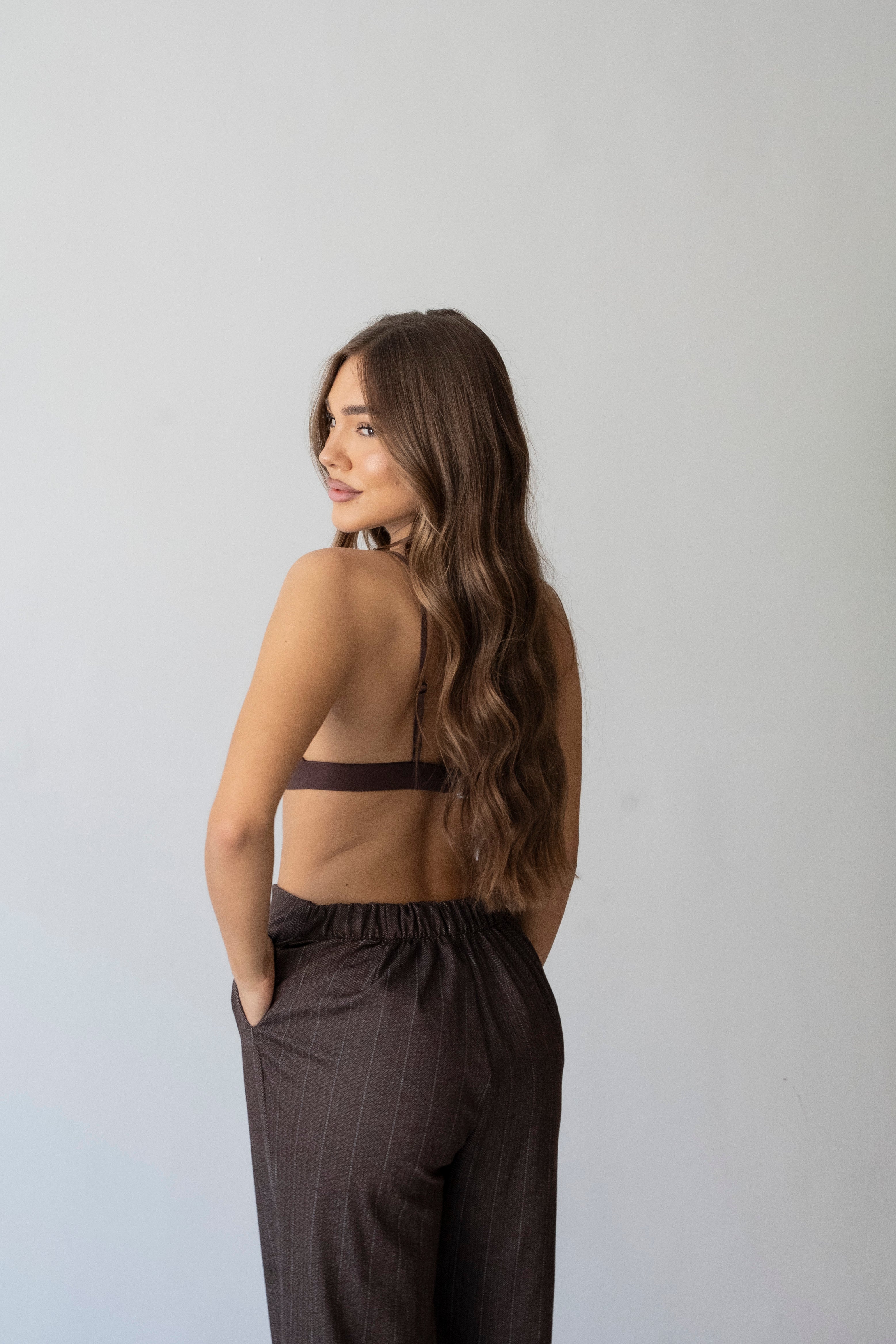 Bralette Daisy 16201 - MARRONE