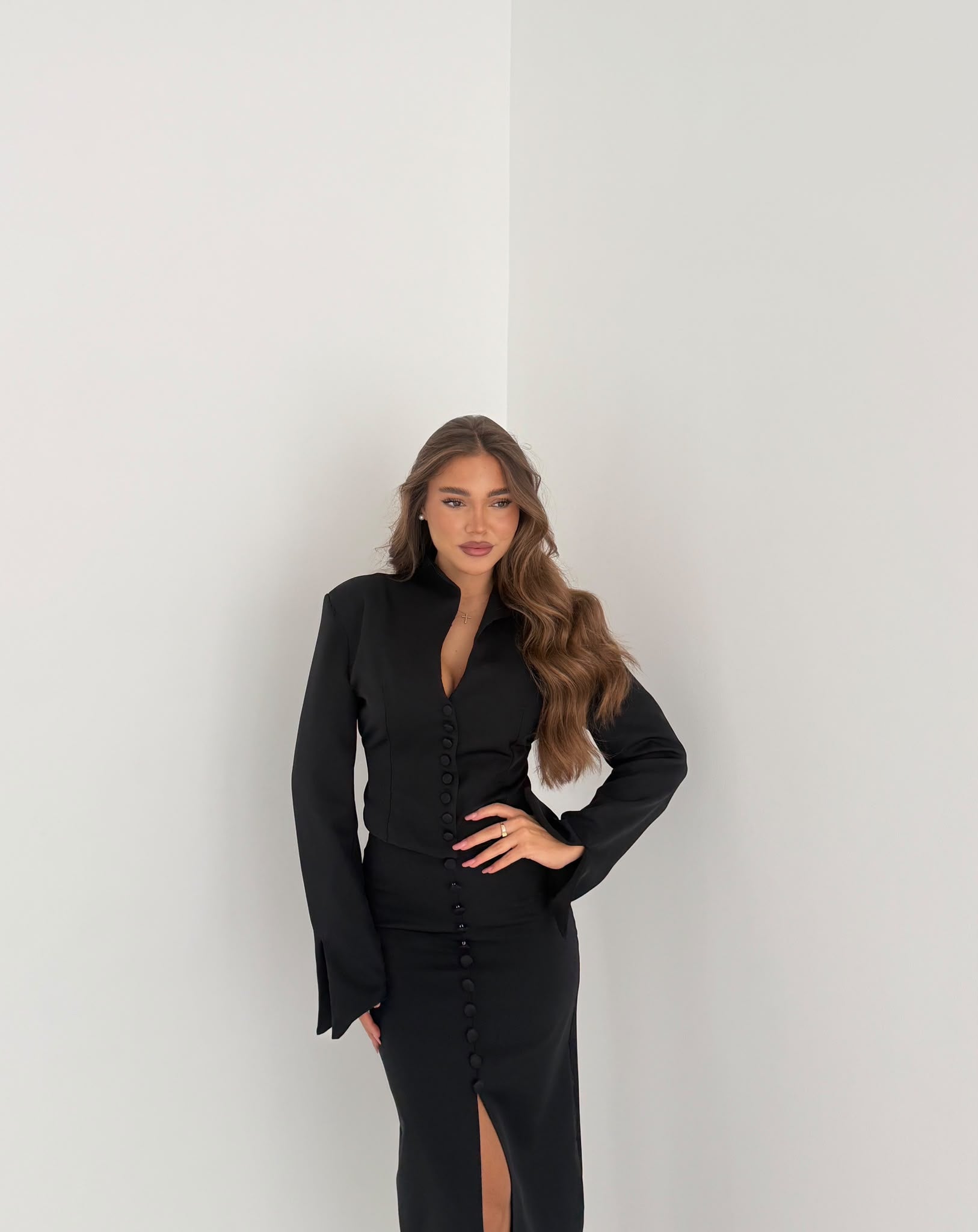 Coordinato Freya MY87350- NERO
