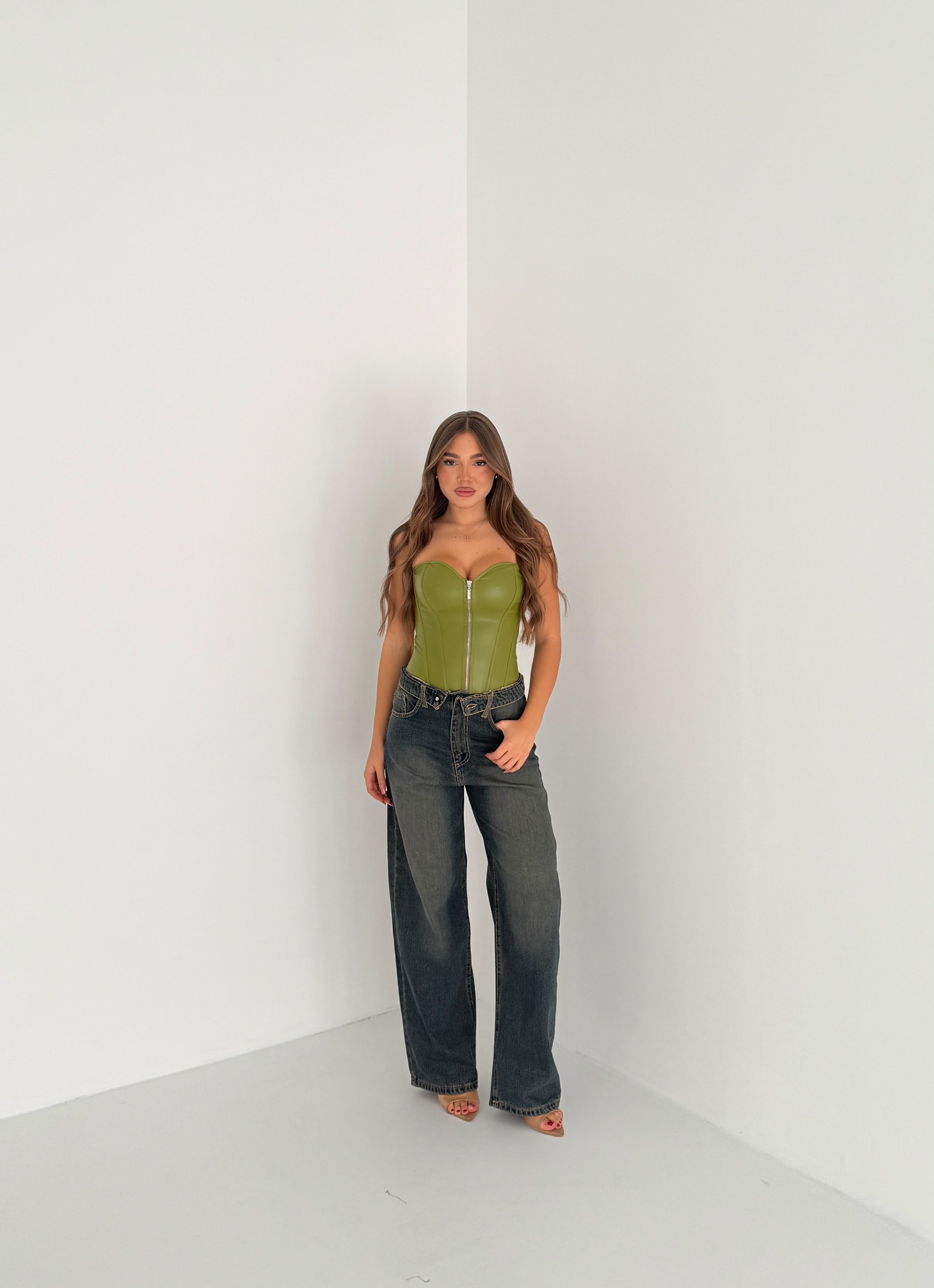 Corpetto Brianna 906 - PISTACCHIO