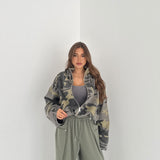 Giubbino Arwen 7538- VERDE MILITARE