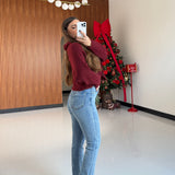 Jeans skinny Nessie 7714-DENIM CHIARO