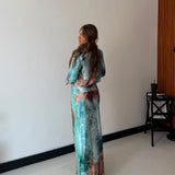 Abito Giselle 6074- CELESTE