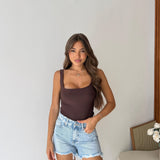 Body Clara 5230 - MARRONE