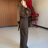 Giacca Lopez 12604-MARRONE