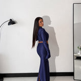 Coordinato Claude 20677- BLU