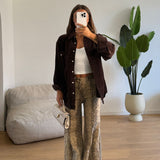 Camicia Manila 5431-MARRONE