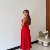 Abito Daisy 28031- ROSSO