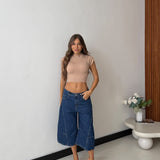 Bermuda JUSTWEST ICON IGI040- DENIM SCURO