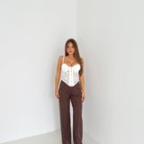 Corpetto Scarlett 6921 - BIANCO