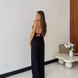 Coordinato Gessato Nives 47989/47466 - NERO