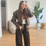 Giubbino Tessa 6673-MARRONE