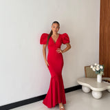 Abito Perla 27857- ROSSO