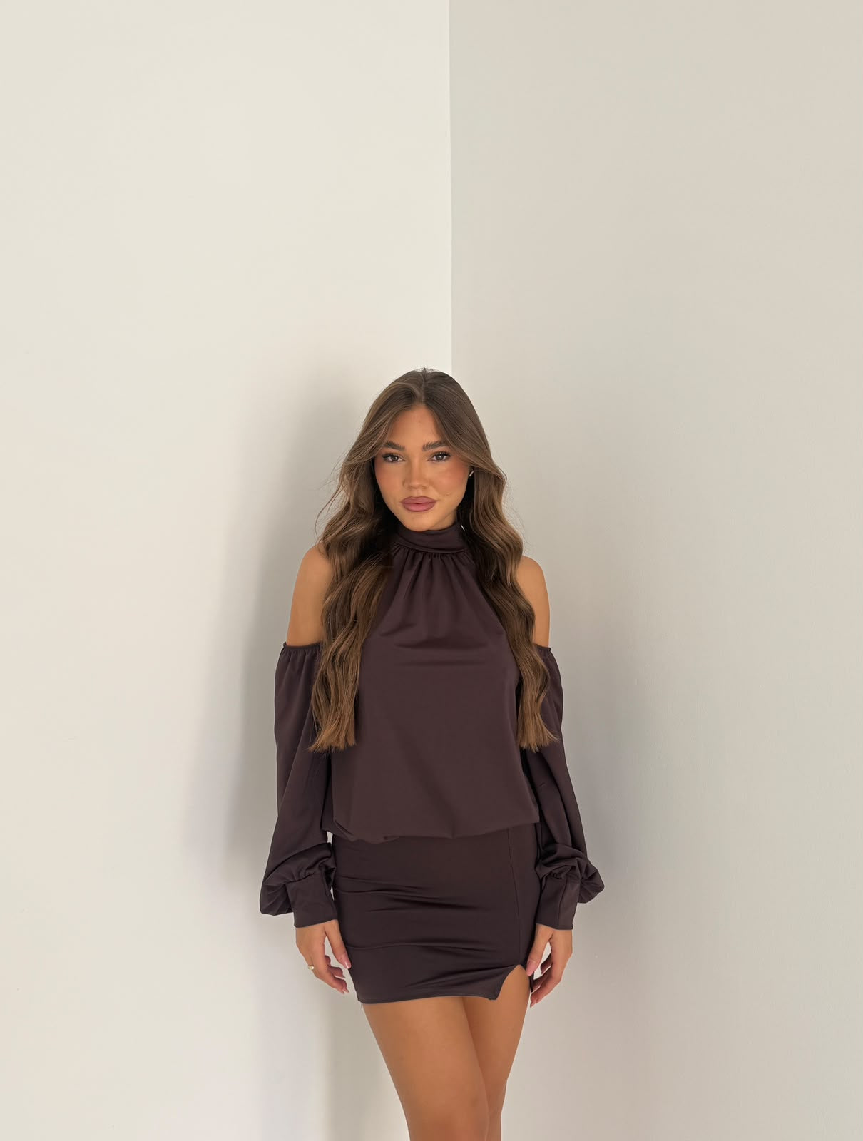 Vestitino Kathia 60855 - MARRONE