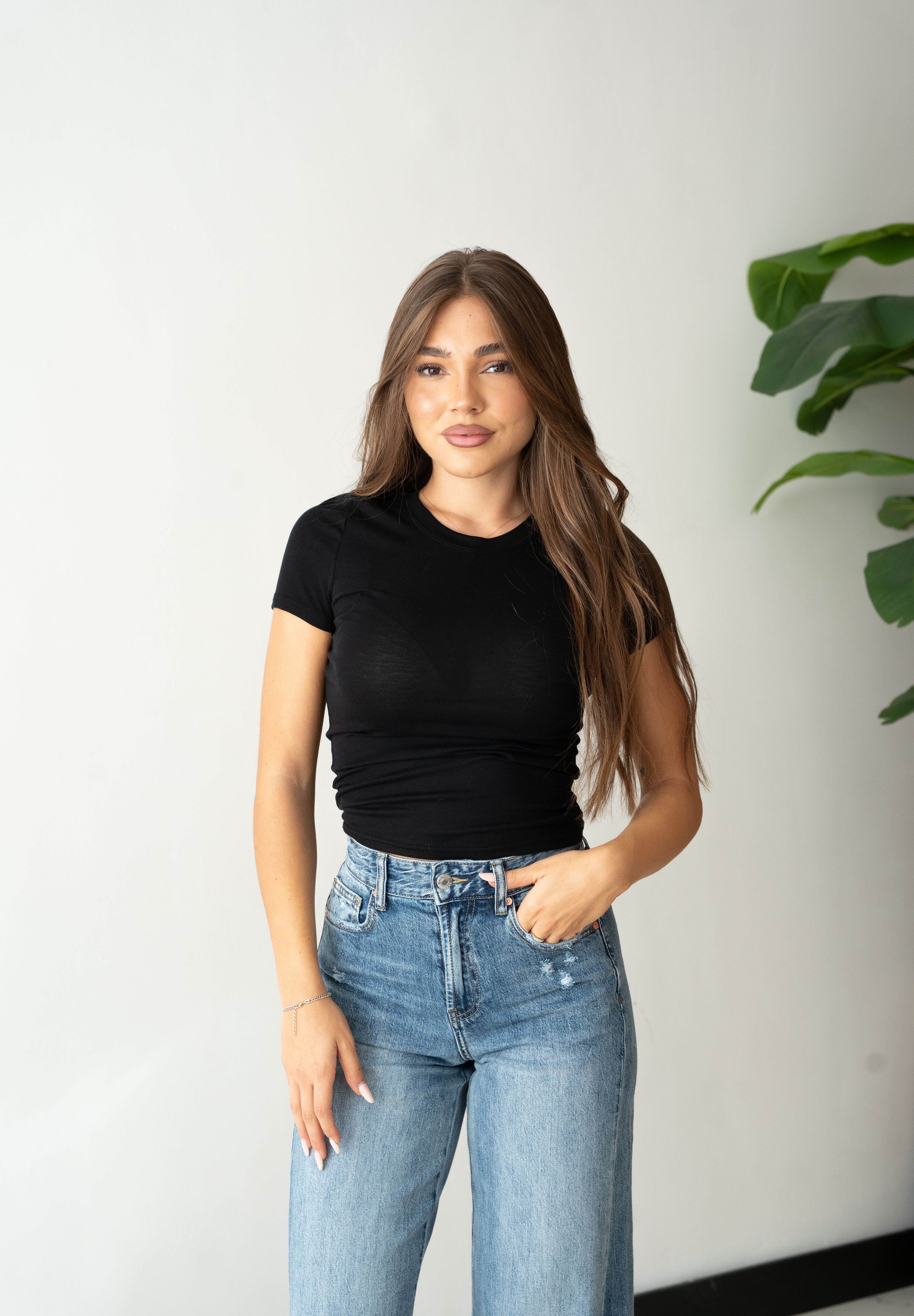 Shirt Violet 0665- NERO