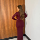 Abito Vicky 13584-WINE