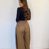 Pantalone Janixe 2603-CAMEL SCURO