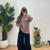 Maglia Tucker 7367 - MARRONE