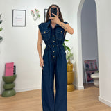 Tuta Amina 313 - DENIM SCURO