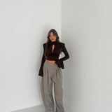 Maglia Nerea 13669 -MARRONE