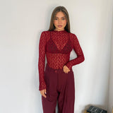 Maglia Carol 0555-BORDEAUX