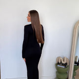 Abito Vicky 13584-NERO