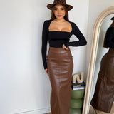 Gonna NAT  8213-MARRONE