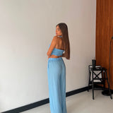 Coordinato Junk 9308- CELESTE