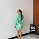 Vestitino Charlene 15810 - VERDE MENTA