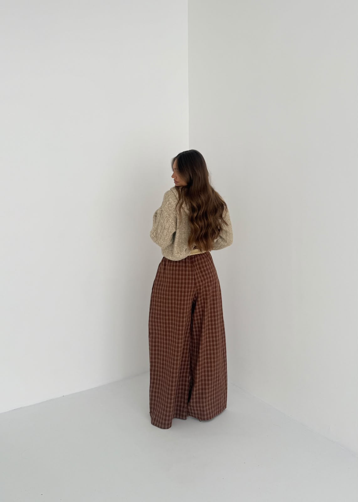 Pantalone Elodie 57665- MARRONE CHIARO