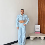 Coordinato Elda 2505 - DENIM CHIARO